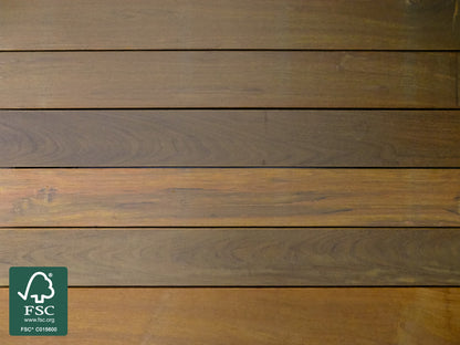 Ipe Terrassendielen, 45×140mm, AD, glatt/glatt