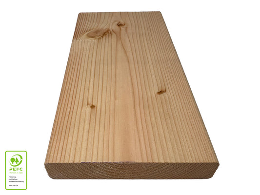 Kanadische Douglasie Terrassendielen, 27x143 mm, KD, glatt/glatt