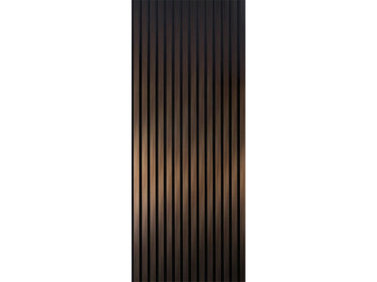 Akustikpaneel LuxLine, Metall Bronze, 2400×561×19mm, 3-seitig foliert – Bild 3
