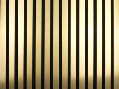 Akustikpaneel LuxLine, Metall Gold, 2400×561×19mm, 3-seitig foliert – Bild 4