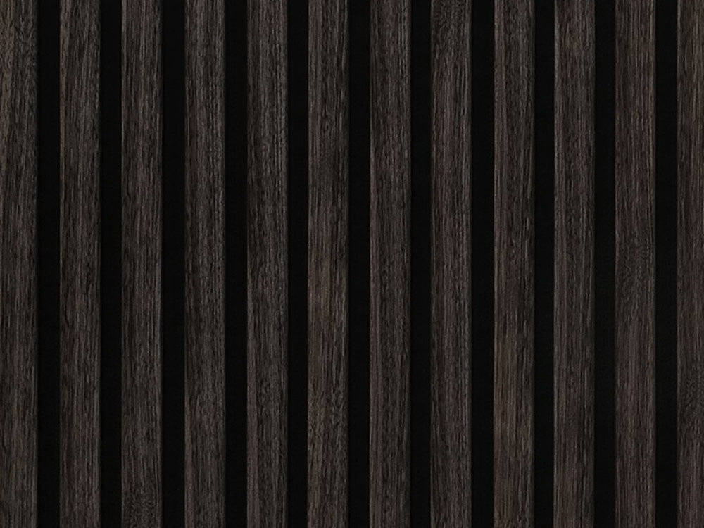 Akustikpaneel LuxLine, Nussbaum Milano, 2400x561x19 mm, 3-seitig foliert