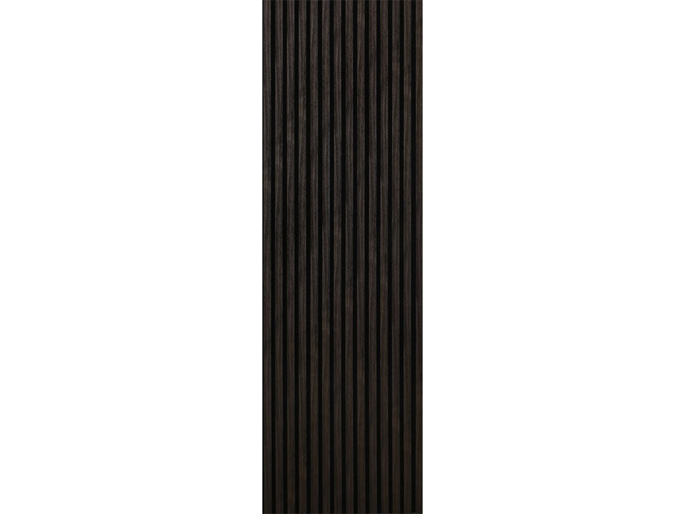 Akustikpaneel LuxLine, Nussbaum Milano, 2400x561x19 mm, 3-seitig foliert