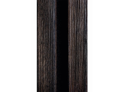 Akustikpaneel LuxLine, Nussbaum Milano, 2400x561x19 mm, 3-seitig foliert