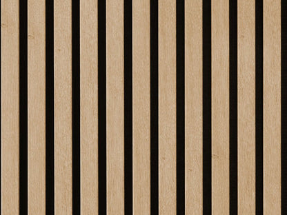 Akustikpaneel LuxLine, Eiche Amalfi, 2400x561x19 mm, 3-seitig foliert