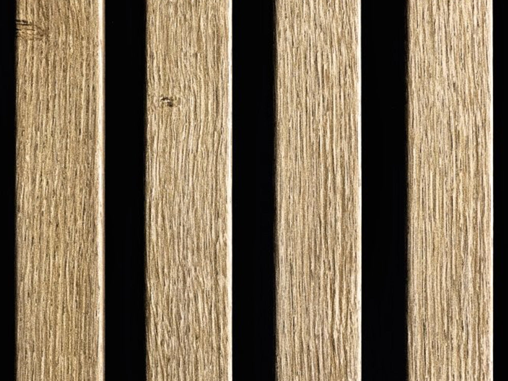 Akustikpaneel LuxLine, Eiche Amalfi, 2400x561x19 mm, 3-seitig foliert
