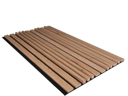 Akustikpaneel LuxLine 3D, Regular Eiche Amalfi, 2400x561x25 mm, 3-seitig foliert
