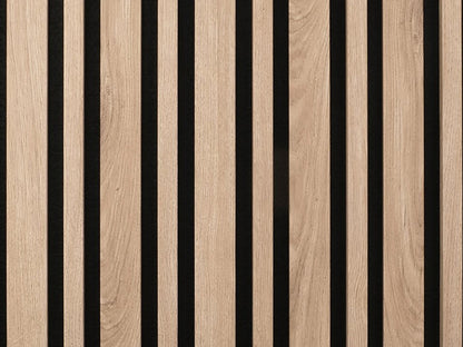 Akustikpaneel LuxLine 3D, Konstanz Eiche Amalfi, 2400x561x25 mm, 3-seitig foliert