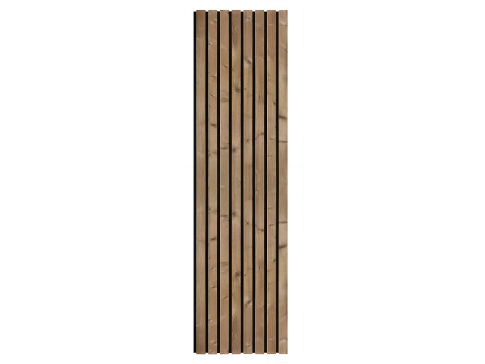 Akustikpaneel HydroLine, Thermofichte gehobelt, 2380×561×28mm, massiv – Bild 4
