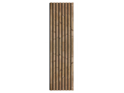 Akustikpaneel HydroLine, Thermofichte gehobelt, 2380×561×28mm, massiv – Bild 4