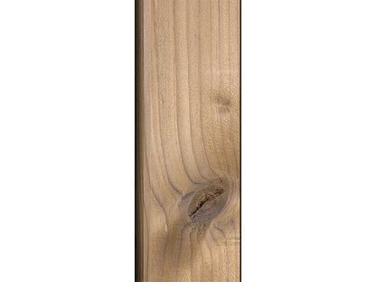 Akustikpaneel HydroLine, Thermofichte gehobelt, 2380x561x28 mm, massiv