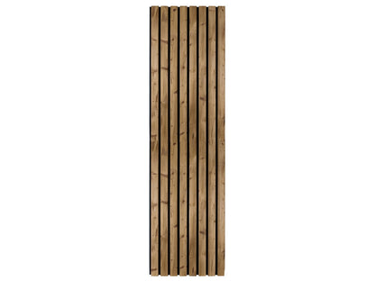 Akustikpaneel HydroLine, Thermofichte gehackt, 2380x561x28 mm, massiv