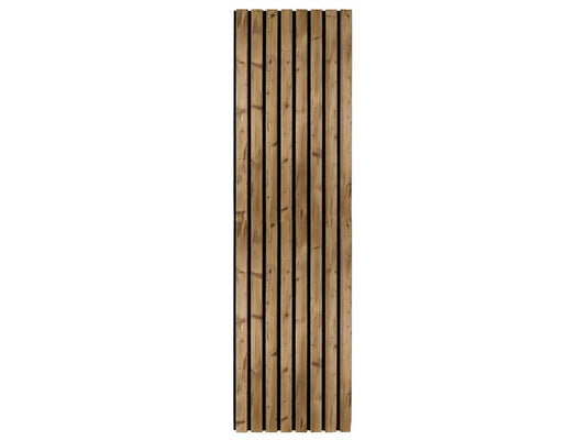 Akustikpaneel HydroLine, Thermofichte gehackt, 2380x561x28 mm, massiv