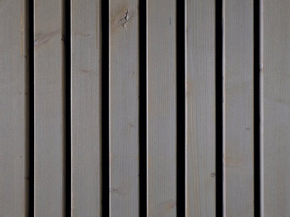 Akustikpaneel HydroLine, Thermofichte basaltgrau geölt, 2380x561x25 mm, massiv