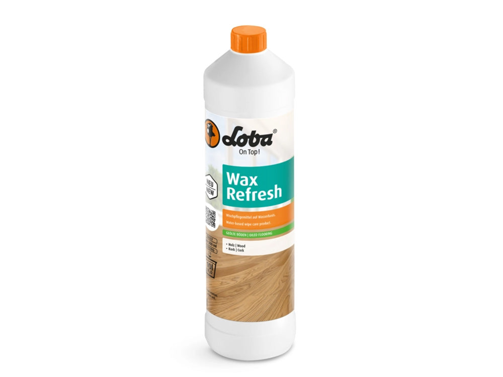 LOBA Reiniger, WaxRefresh, 1,00 Liter, Reiniger für wöchentliche Reingung