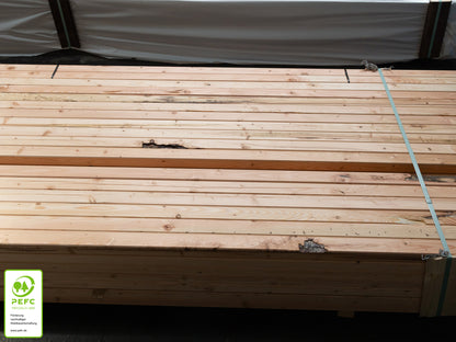 Kanadische Douglasie Konstruktionsholz, 45x60 mm, KD, 4-seitig glatt