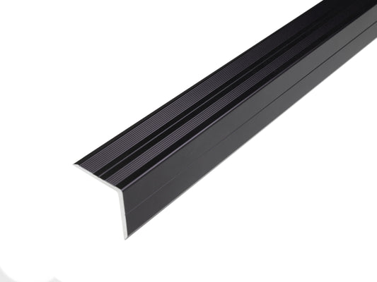 KAHRS Abschlusswinkel, Aluminium, 40x40 mm, schwarz eloxiert
