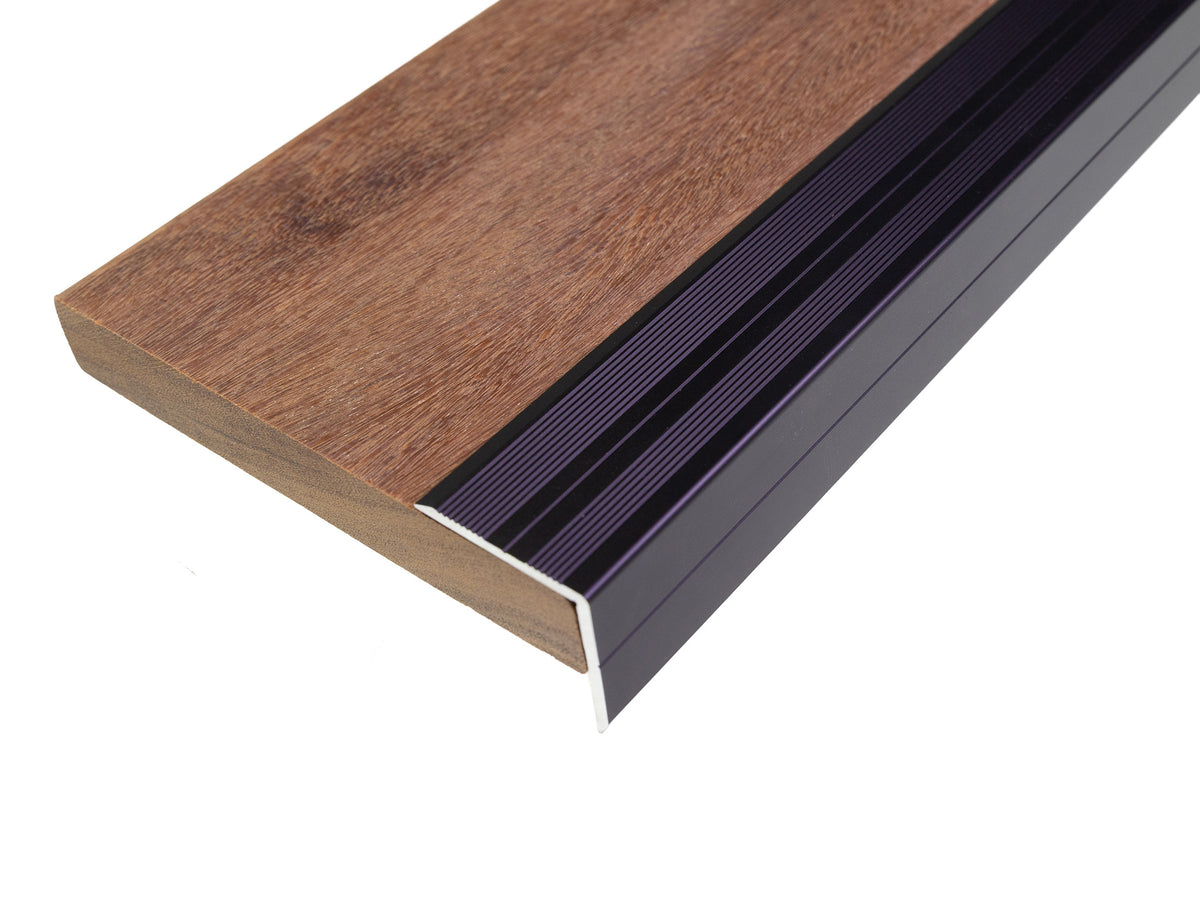 KAHRS Abschlusswinkel, Aluminium, 40x40 mm, schwarz eloxiert