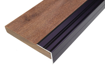 KAHRS Abschlusswinkel, Aluminium, 40x40 mm, schwarz eloxiert